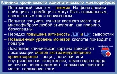 Миелофиброз что это за заболевание