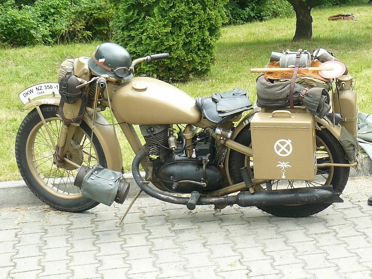1944 DKW NZ 350-1 - экспонат музея 360CarMuseum.com
