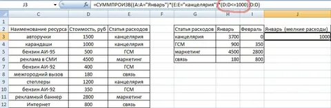 Учет канцтоваров