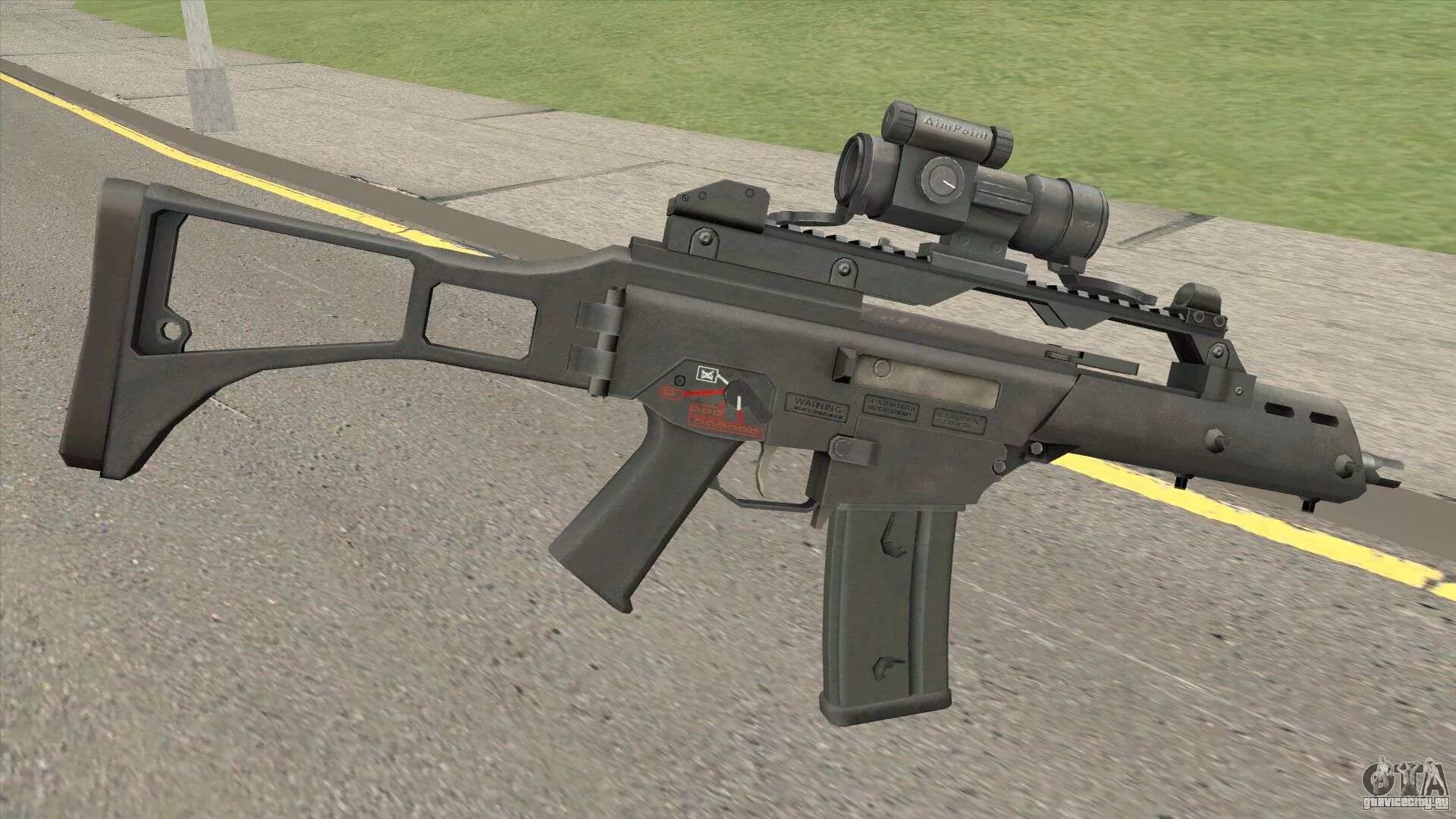 GTA HK g36c. G36. Оружие g36c с прицелом. G36 для ГТА СП.
