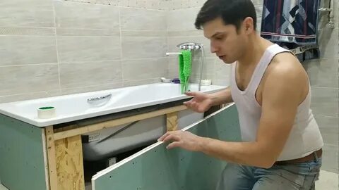 Экран из плитки на магнитах