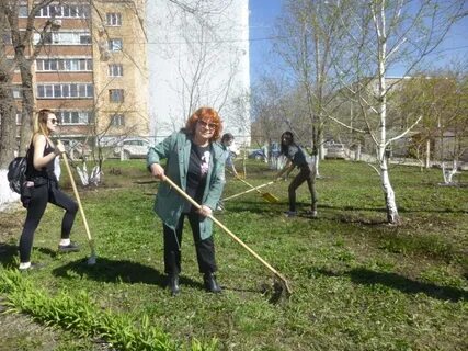 Экологический субботник в школе