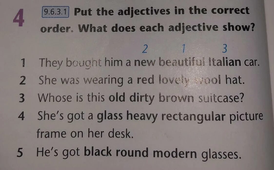 Choose the correct synonym for each adjective. Put the adjectives in the correct order. put the adjectives in the correct order can. put the adjectives in the correct order i bought red. put the adjectives in the correct order 1 a british.
