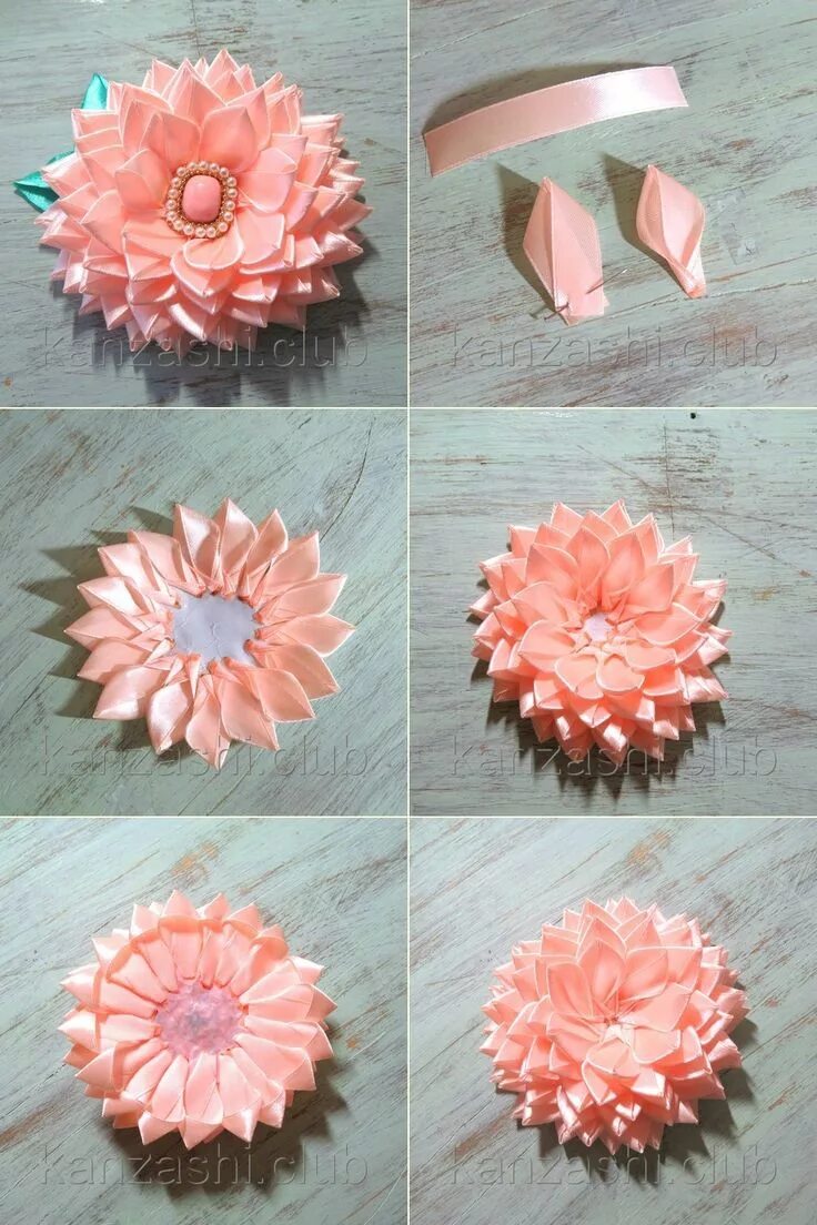 Цветы из лент техника. Георгины канзаши. Цветы из лент. Цветы из тонких ленточек. Цветы из ленточек атласных.