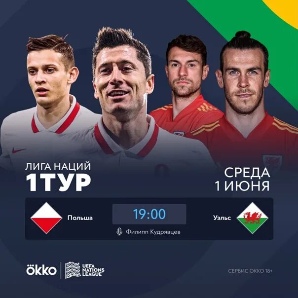 Прогноз на матч уэльс польша. Польша уэльс. прямой эфир польша уэльс. okko лига наций.
