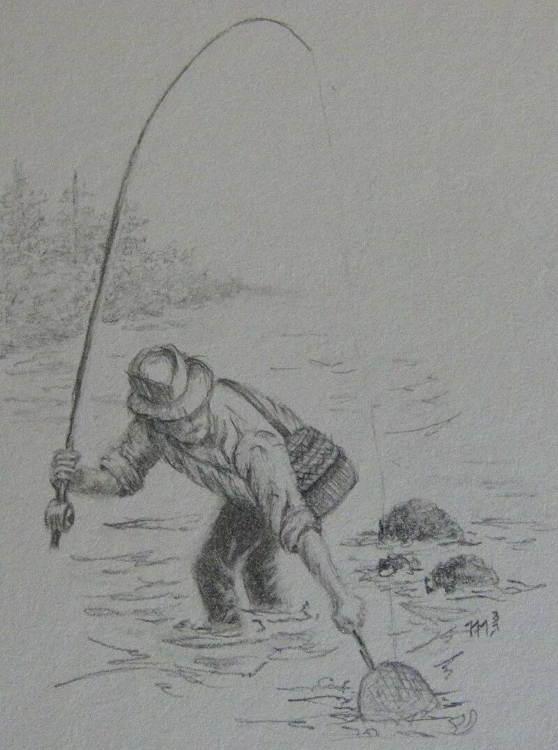 Ловить на легкое. Рыбак карандашом. Рыбалка рисунок. Рыбалка рисунок карандашом. Рыбак рисунок.