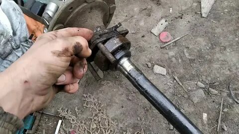 Замена сальника задней полуоси нива 21214
