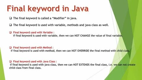 Final java
