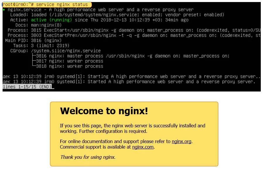 Настройка сервера nginx. Настройка сервера для nginx. установка nginx. systemctl status nginx. nginx web server successfully installed.