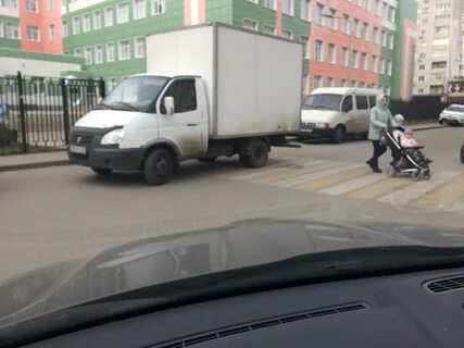 Стоянка газель