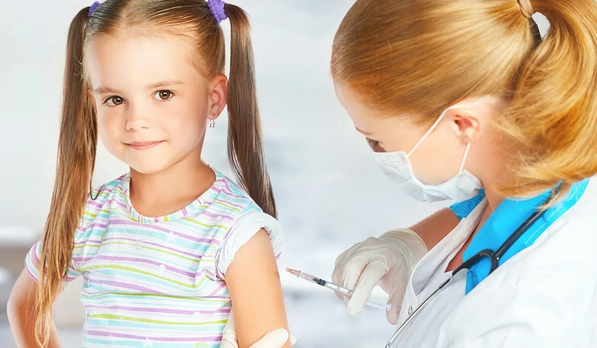 Вакцина для девочек. Вакцинация детей. Иммунизация детей. Прививка детям.
