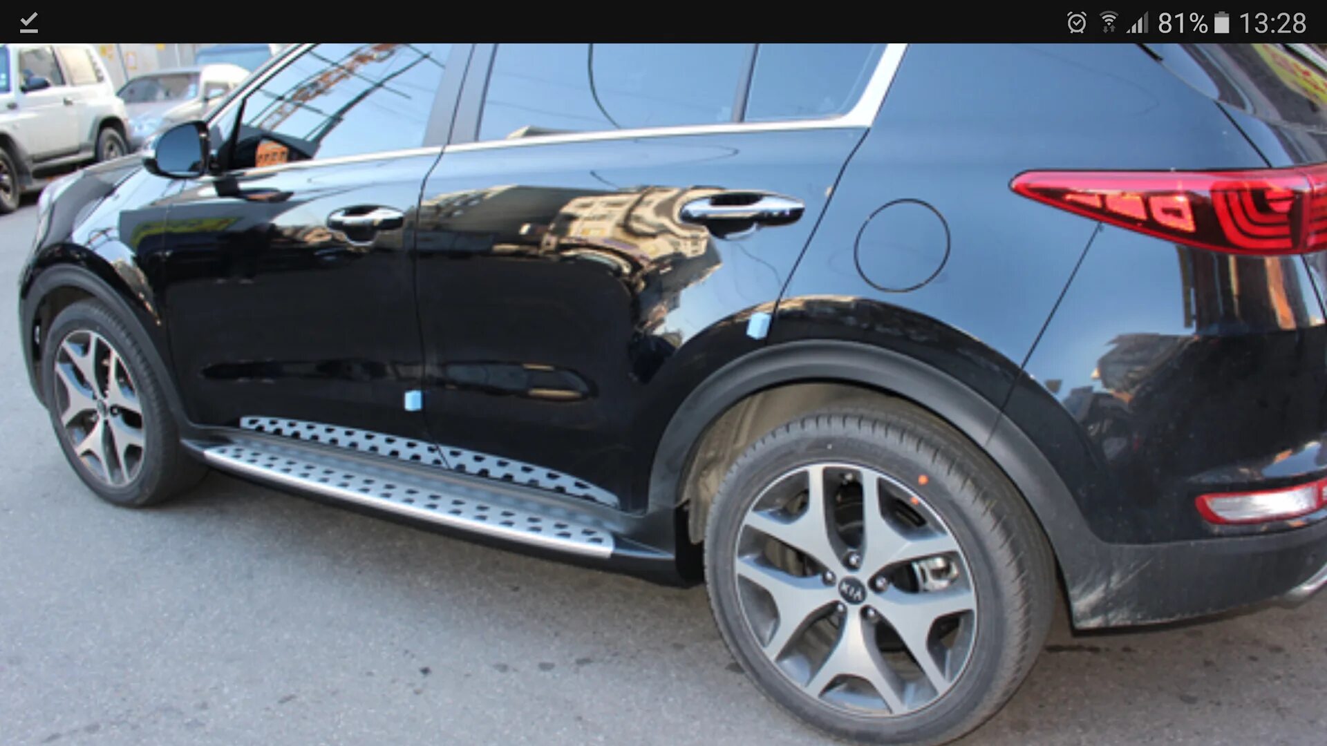 Пороги.Всё же "Rival". - KIA Sportage (4G), 2 л, 2018 года стайлинг DRIVE2