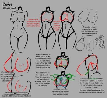 A friend asked me for some tutorials about drawing better boobs and butts