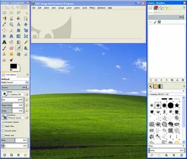 Gimp является графическим редактором
