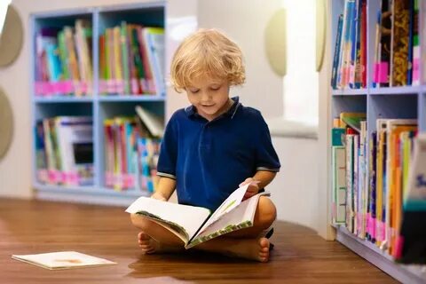 The children reading books now