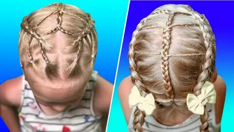 Две тонкие косички короткие штанишки минус
