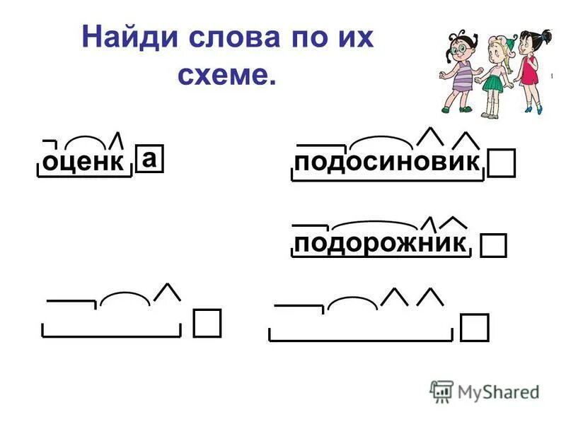 Крошка морфемный разбор. Морфемный разбор на схему приставка корень окончание. Состав слова схема. Схема разбора слова по составу. Схема морфемного разбора.