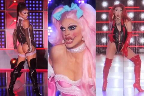 Sasha Colby, Sugar, and Anetra on 'RuPaul's Drag Race' seaso...