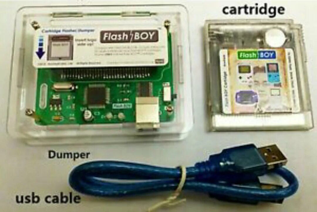 Flash dump. GB Advance Flash Cartridge. Wozblaster.