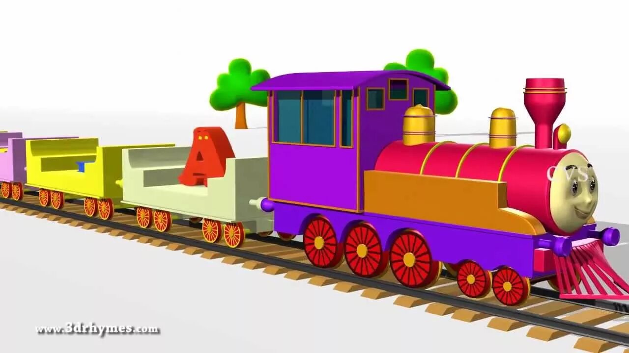 Train animated