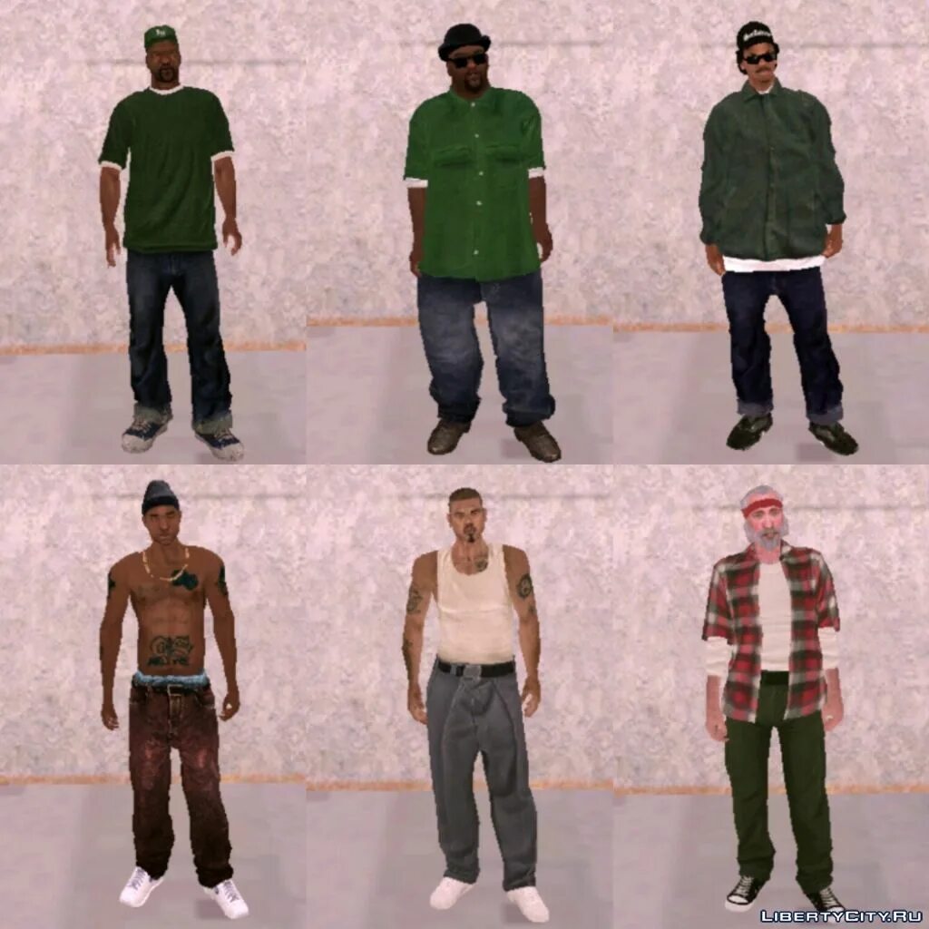 Vados Skin Pack для GTA San Andreas. Vados Peds Pack для GTA San Andreas. NPC ГТА Сан андреас. Bale Skin GTA San Andreas.