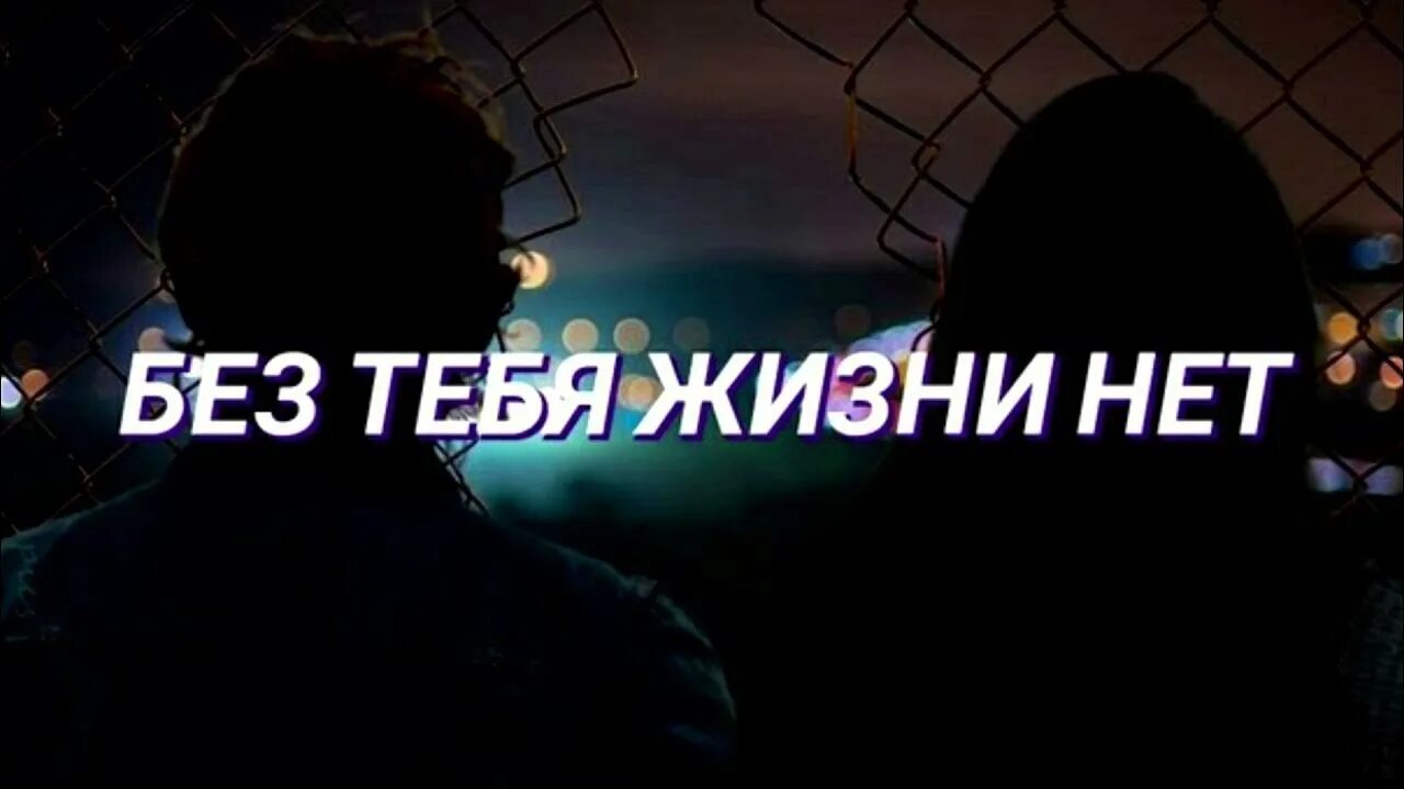 Без тебя жизни нет. Без тебя нет смысла жить. Нет смысла без тебя. Без тебя смысла нет без тебя жизни.