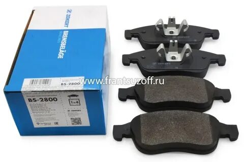 Колодки тормозные передние рено флюенс 1.6