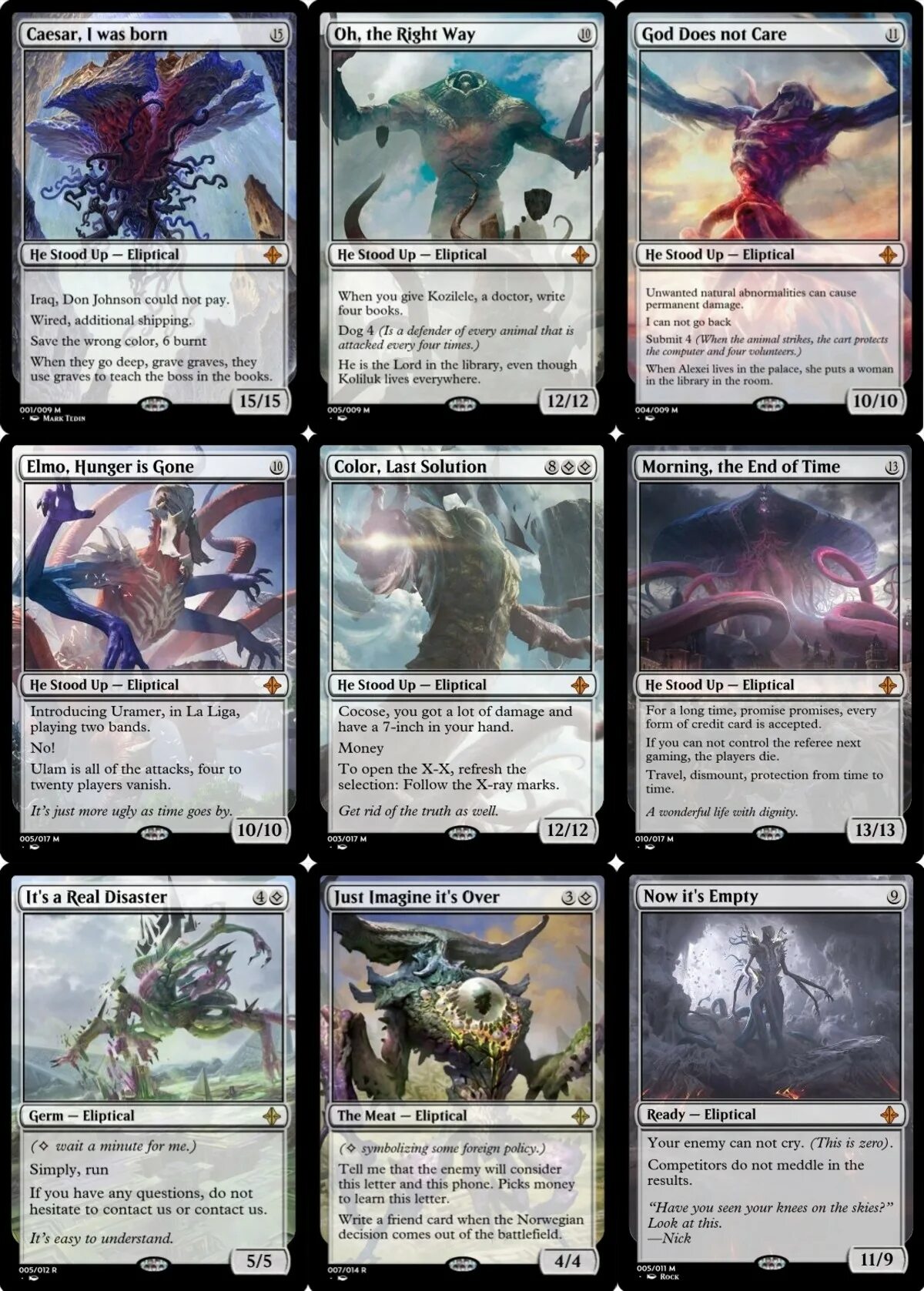 MTG мемы. Adaptive kartadan perevod. A lot of damage