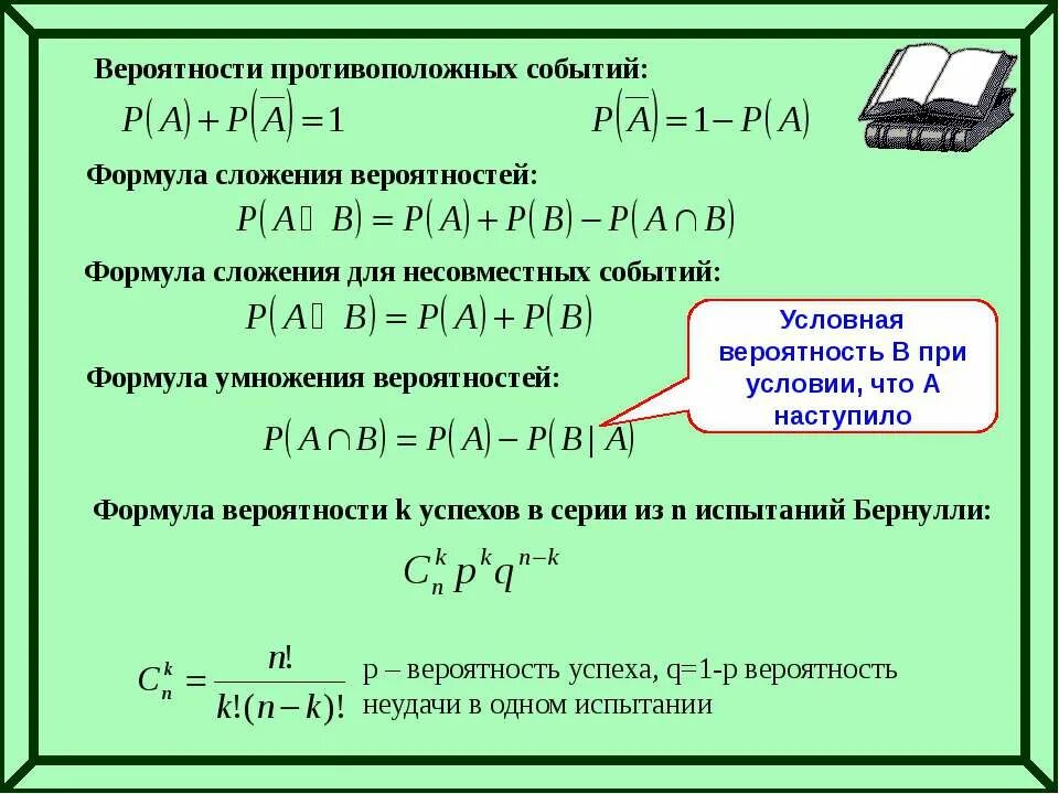 Вероятность произвольного события равна. Формула расчета теории вероятности. Как решать вероятность формула. P A B формула вероятности. Теория вероятности формулы.