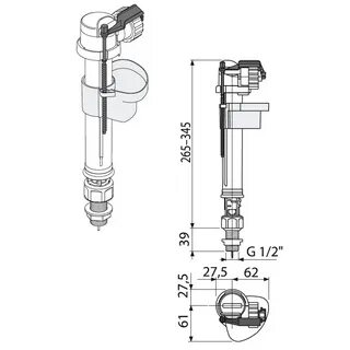 Подводка alcaplast