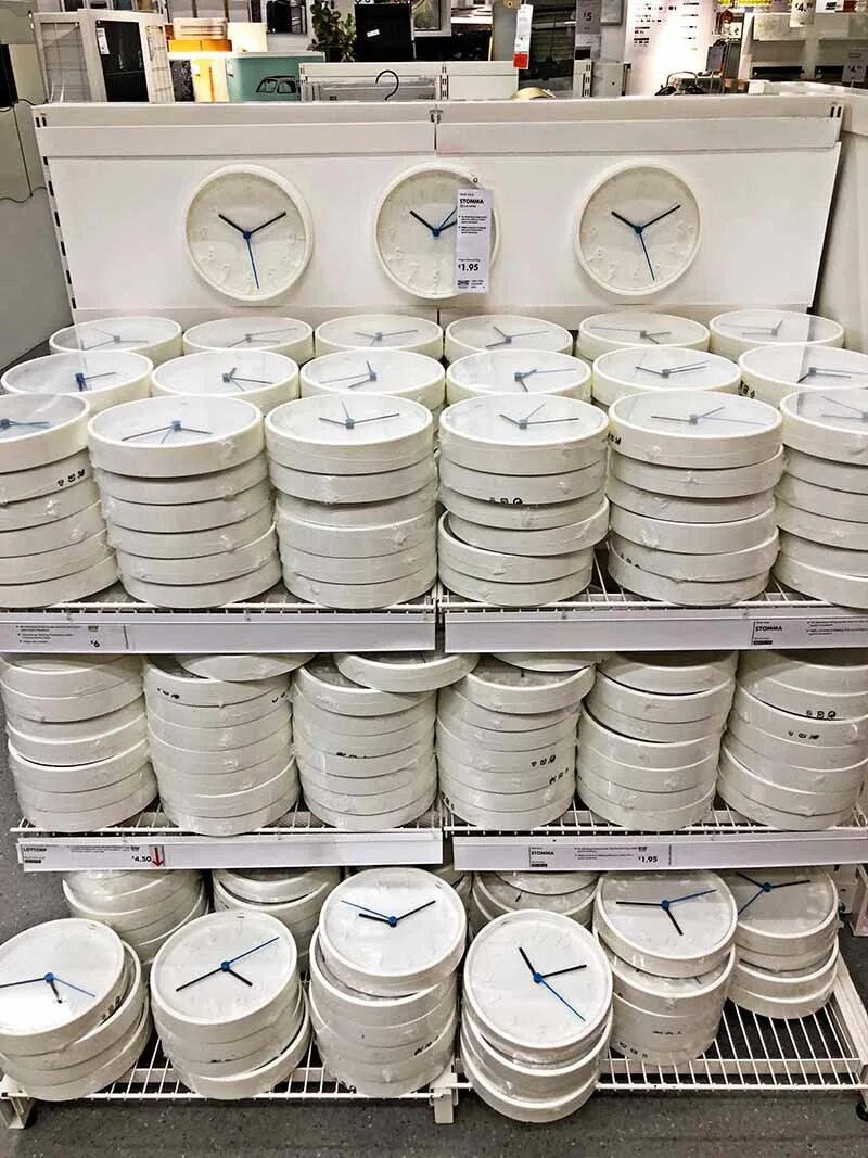 TROMMA Настенные часы, низкое напряжение/белый, 25 см IKEA - заказать из-за гран