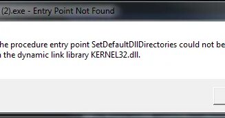 Could find kernel. Could find kernel