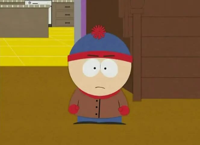 Remember going to him. Стэн марш напуганный. Смущенный стен марш. Маршсмущенный стен. Stan Marsh crying gif.