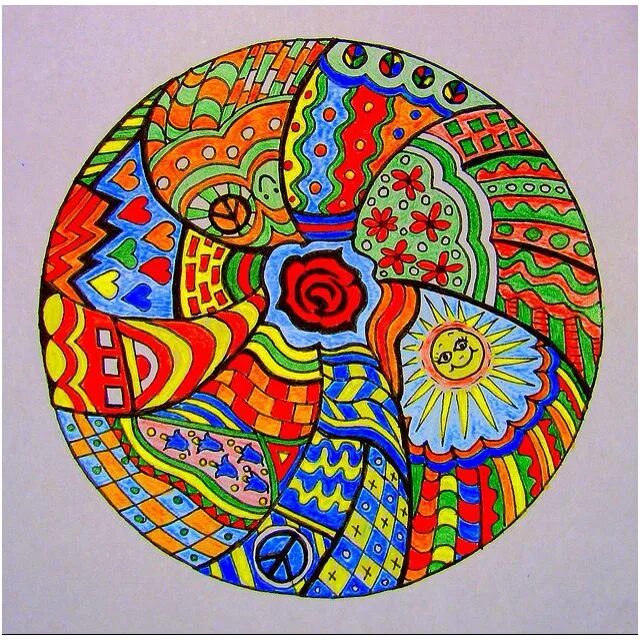 Радуга дзен. Круг art. творческого объединения art circle. радужный дзен. art in circles.
