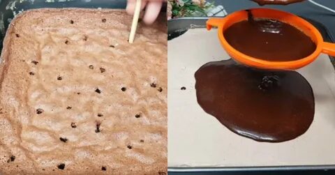 Мокрый кекс шоколадный турецкий