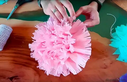 Хризантема из бумаги своими руками