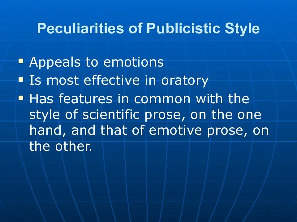 Functional styles