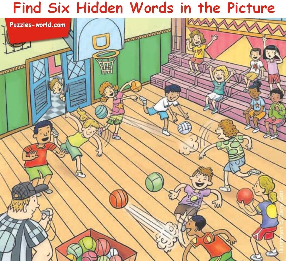 Do it for me game. Find hidden words in the picture. найди английские слова на картинке. игры picture for kids. find 6 hidden words.