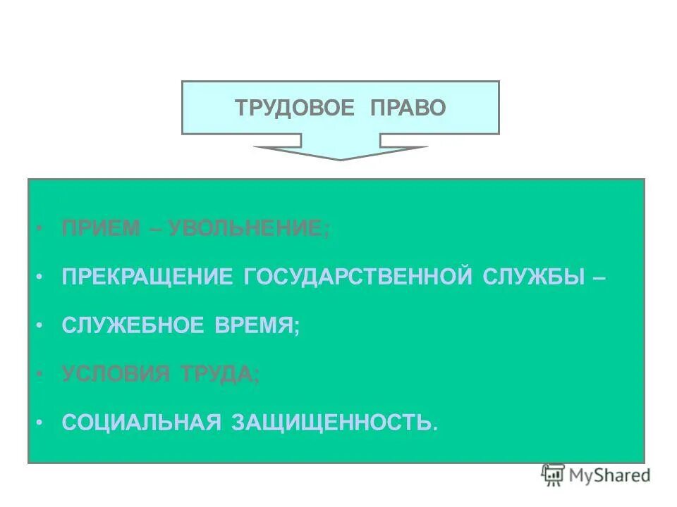 государственная гражданская служба трудовое право