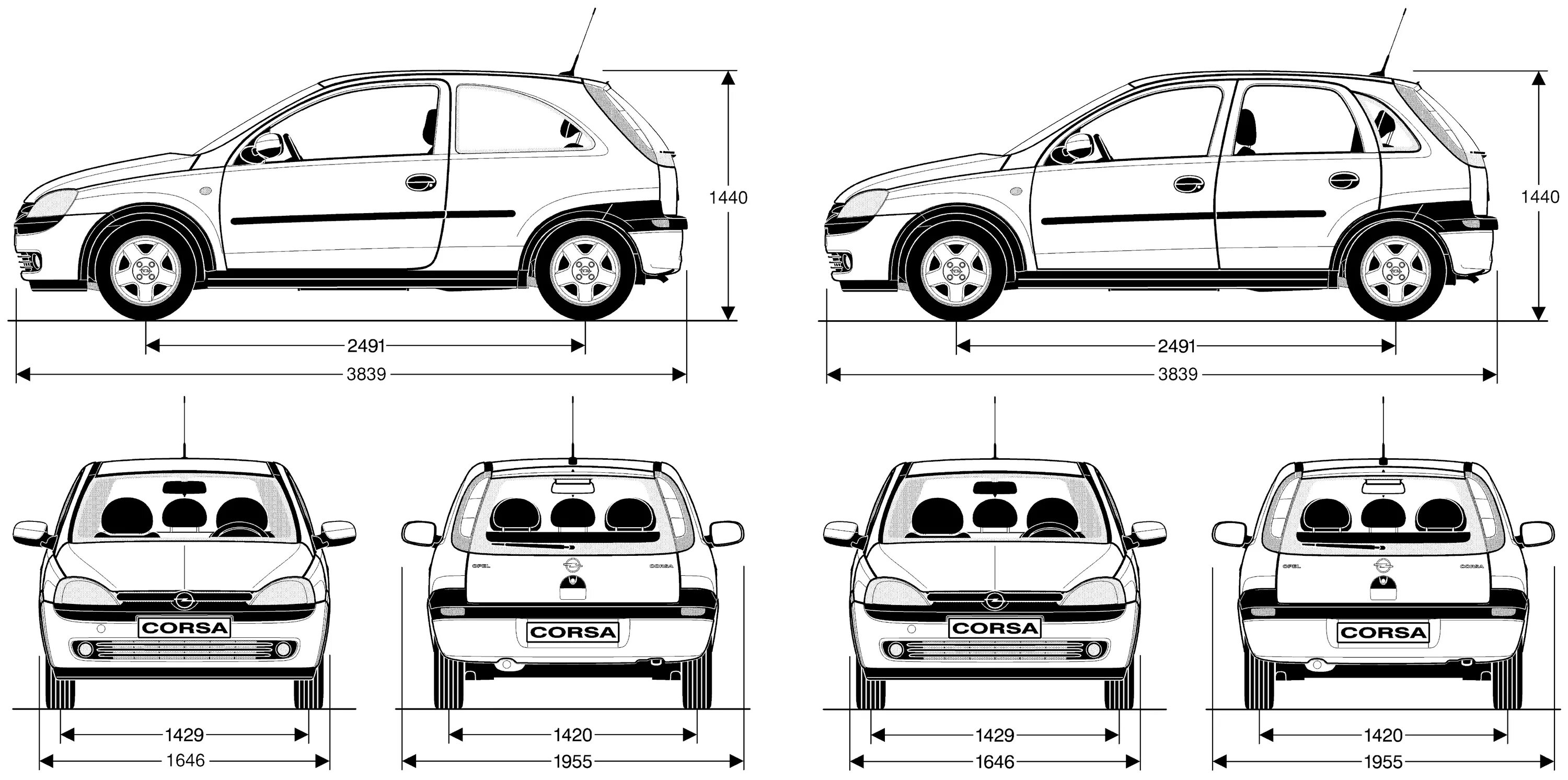 Opel corsa размеры. Opel Corsa c габариты. Опель Корса габариты. Опель Корса ширина кузова. Опель Корса c габариты.