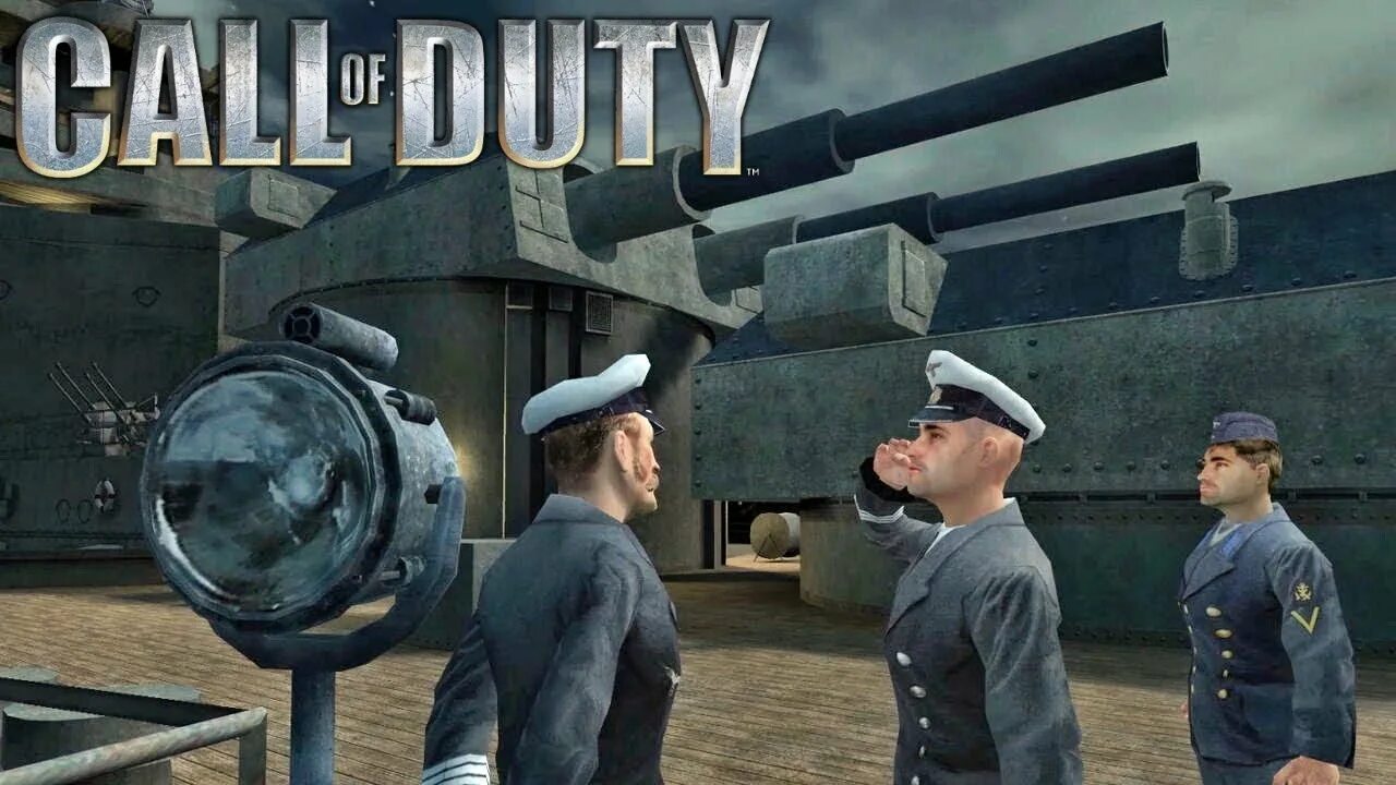 Call of duty прохождение. Call of Duty 1 миссия. Call of Duty 1 миссия на корабле. Call of Duty 1 первая миссия. Call of Duty 1 2003 миссия.