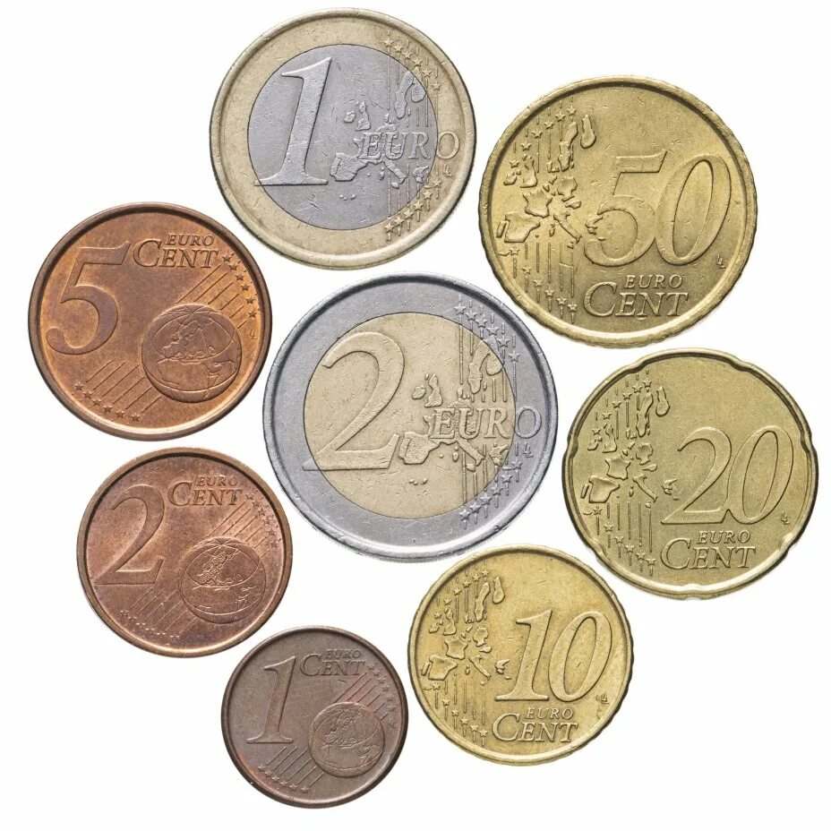 Сколько стоят монеты евро. Монеты евро. Евро монеты номинал. Иностранные монеты евро. Монеты евро Испании.