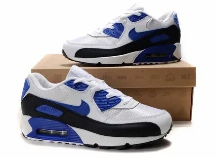 Nike air max бело синие