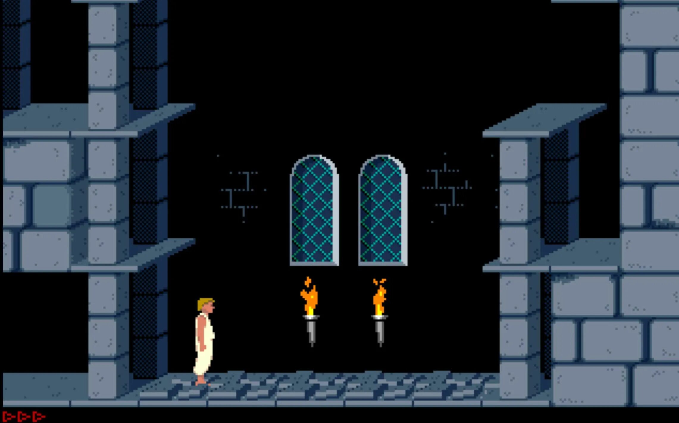 Игры 90 на телефоне. Принц Персии 90-х компьютерная. Prince of Persia (игра, 1989). Принц Персии 1989. Принц Персии игра 1989.