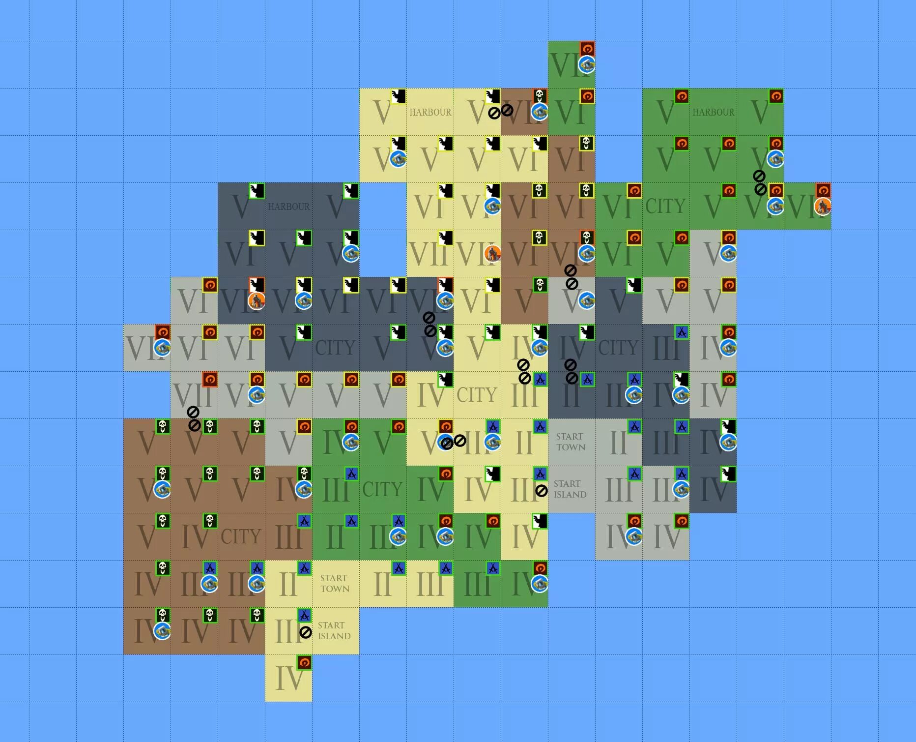 Albion map