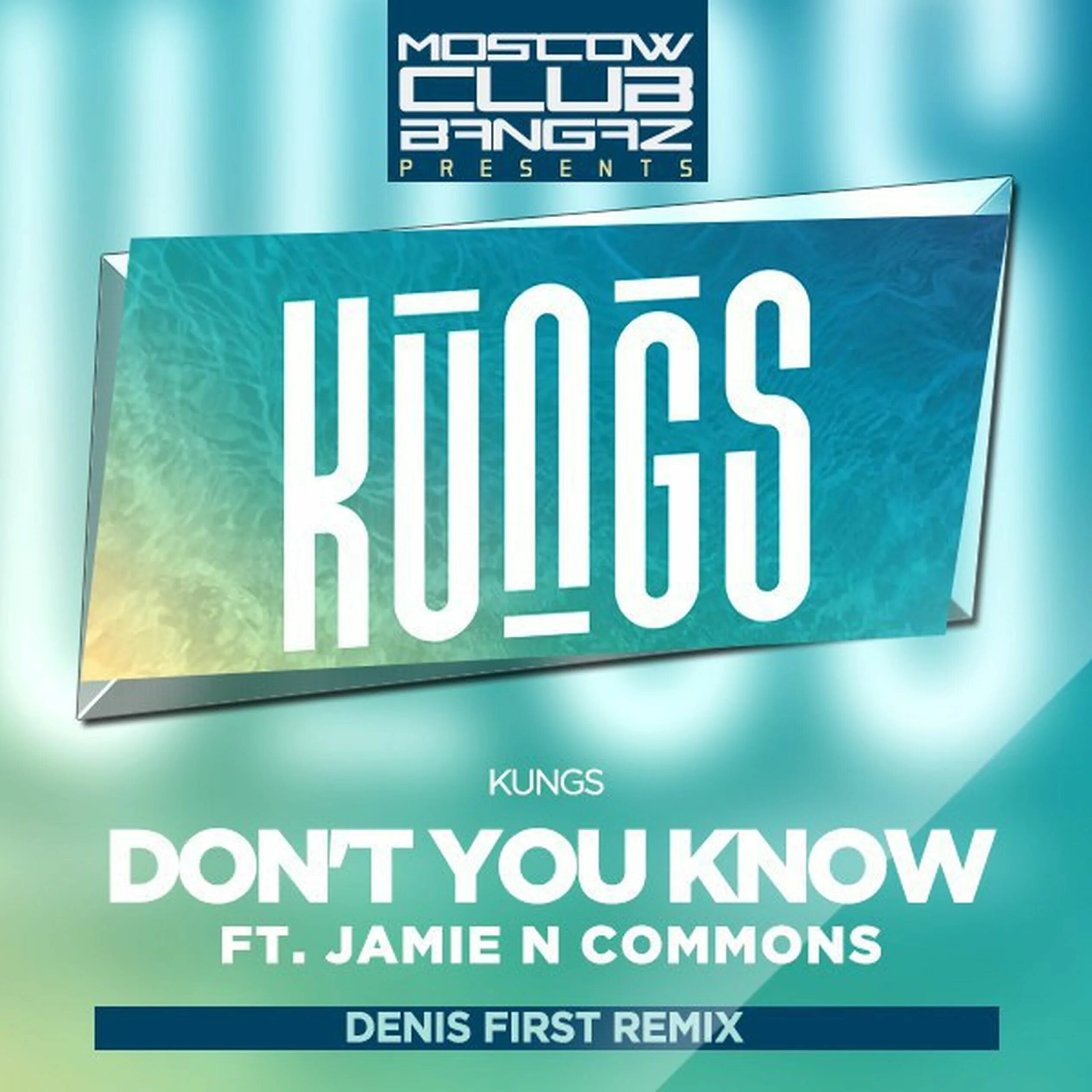 Kungs. Kungs don't you know. Denis first, Reznikov - one & one. Jamie n Commons лого.