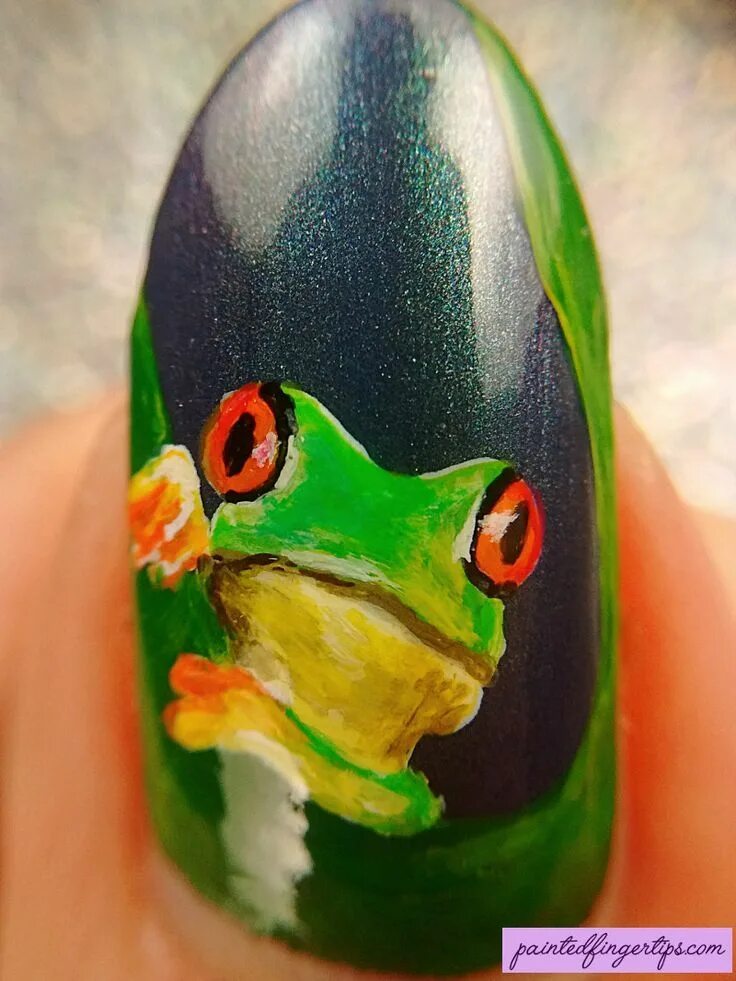 One Nail To Rule Them All: Turtle Nail Art Turtle nail art, Nail art, Turtle nai