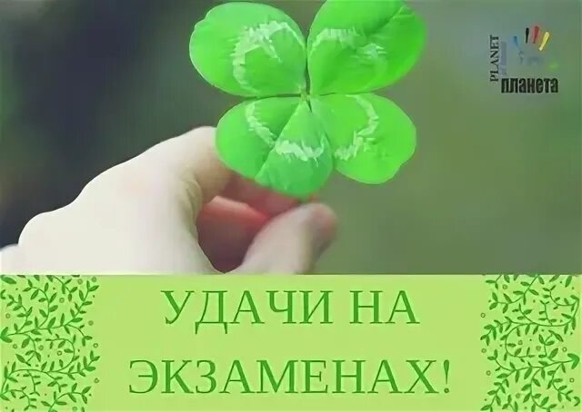 Удача есть