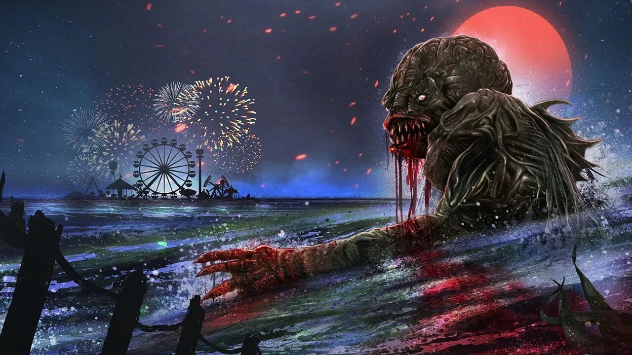 Глубже тварь. Говард лавкрафт глубоководные. Твари из бездны фильм 1980. Фильм андервотер 2020 ктулху. Твари из бездны фильм 1980.