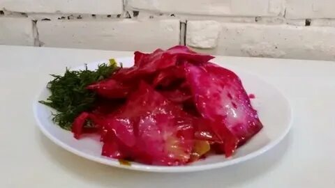 Как вкусно замариновать красную капусту